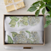 Lavender Blue Hydrangea Botanischer Blumenstrauß Seidenpapier (Geschenk)