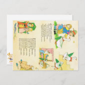 Lavender Blue Kinderzimmer Rhyme Postkarte (Vorne/Hinten)
