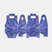 Lavender Blue Marble Acrylic Abstrakt Geschenkschachtel (Ungefaltet)