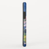 Lavender Blues Watercolor Glitzer Case-Mate iPhone Hülle (Hinten/Rechts)