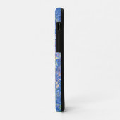 Lavender Blues Watercolor Glitzer Case-Mate iPhone Hülle (Hinten/Links)