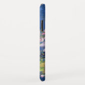 Lavender Blues Watercolor Glitzer Case-Mate iPhone Hülle (Hinten/Rechts)