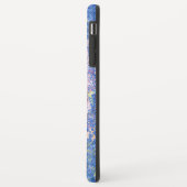 Lavender Blues Watercolor Glitzer Case-Mate iPhone Hülle (Hinten/Links)