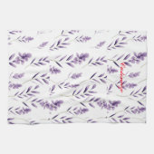 Lavender Blume Buds Thunder_Cove Geschirrtuch (Horizontal)