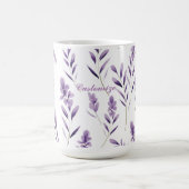 Lavender Blume Buds Thunder_Cove Kaffeetasse (Mittel)