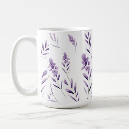 Lavender Blume Buds Thunder_Cove Kaffeetasse (Links)