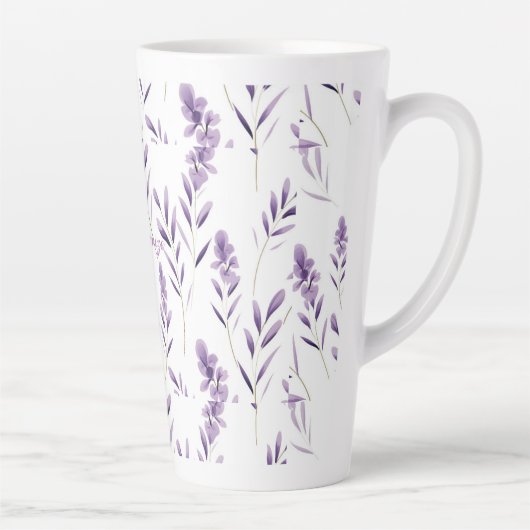 Lavender Blume Buds Thunder_Cove Milchtasse (Rechts)
