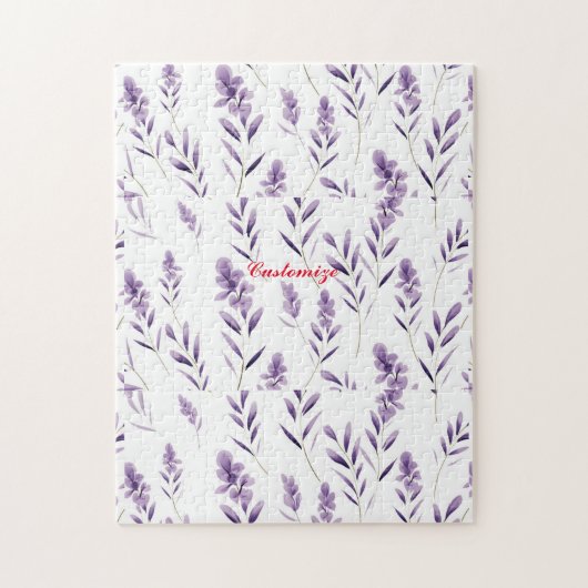 Lavender Blume Buds Thunder_Cove Puzzle (Vertikal)
