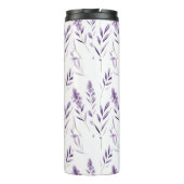 Lavender Blume Buds Thunder_Cove Thermosbecher (Rückseite)