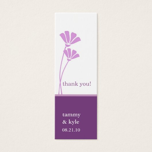 Lavender Blume - Geschenktasten (Vorderseite)