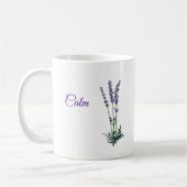 Lavender Blume Ruhe Tasse (Links)