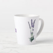 Lavender Blume Ruhe Tasse (Rechte Ecke)