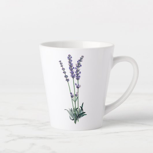 Lavender Blume Ruhe Tasse (Rechts)