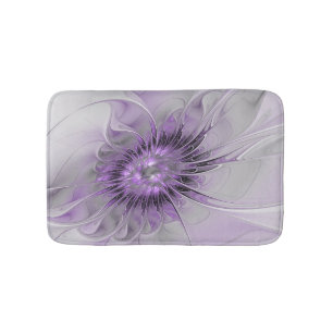 Lavender Blume Traumhaft Modernes Abstraktes Frakt Badematte