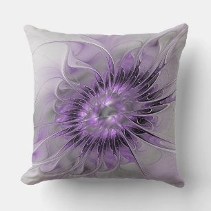 Lavender Blume Traumhaft Modernes Abstraktes Frakt Kissen