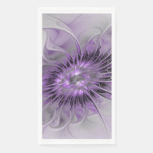 Lavender Blume Traumhaft Modernes Abstraktes Frakt Serviette