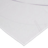 Lavender Blume Traumhaft Modernes Abstraktes Frakt Tischdecke (Schrägansicht)