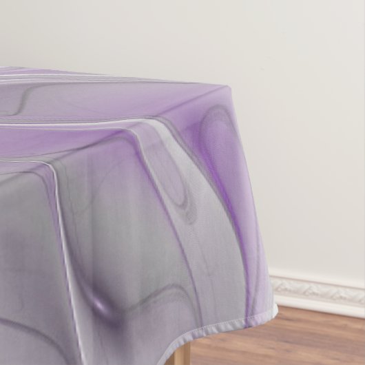 Lavender Blume Traumhaft Modernes Abstraktes Frakt Tischdecke (Beispiel)