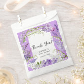 Lavender Boho Florals individuelle Baby-Dusche Geschenktütchen (Ausgeschnitten)