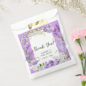 Lavender Boho Florals individuelle Baby-Dusche Geschenktütchen (Versiegelt)
