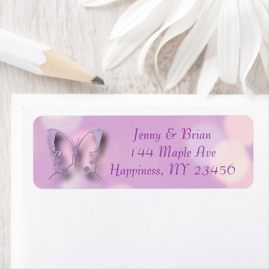 Lavender Bokeh Butterflies (Insitu)