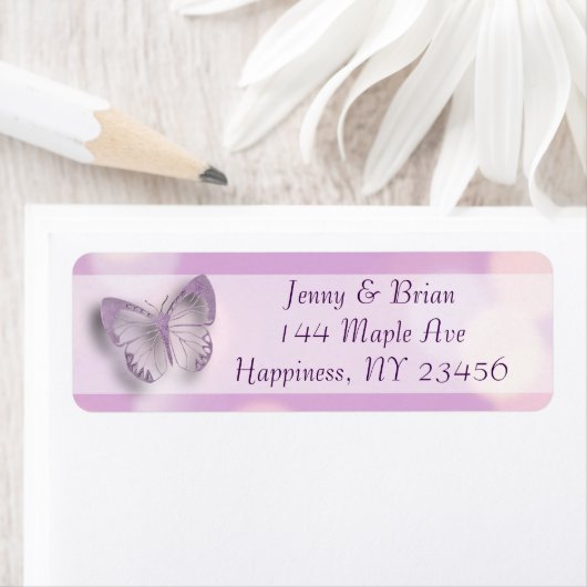 Lavender Bokeh Butterflies (Insitu)