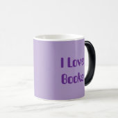 Lavender Book Lovers Morphing Mug Verwandlungstasse (VorderseiteRechts)