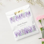 Lavender Botanical Floral Lila Green Wedding Geschenktütchen (Versiegelt)