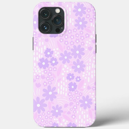 Lavender Botanical II Case-Mate iPhone Hülle (Rückseite)