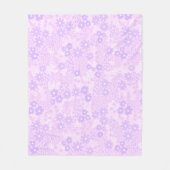 Lavender Botanical II Fleecedecke (Vorderseite)