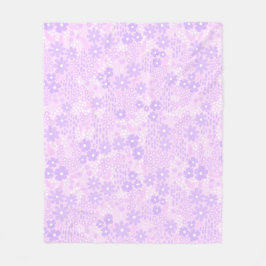 Lavender Botanical II Fleecedecke