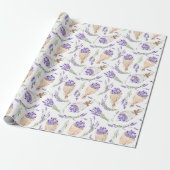 Lavender Bouquet Geschenkpapier (Ungerollt)