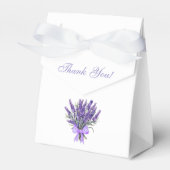 Lavender Bow Floral Brautparty Geschenkschachtel (Vorderseite)
