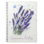 Lavender Breeze Notebook Notizblock (Vorderseite)