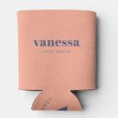 Lavender Breeze Reverse Minimal Modern ClassicName Dosenkühler (Rückseite)