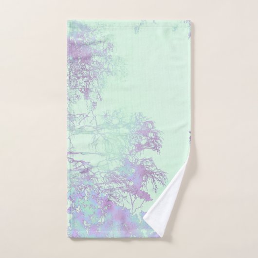 Lavender Broadleaf Mist Badhandtuch Set (Handtuch)