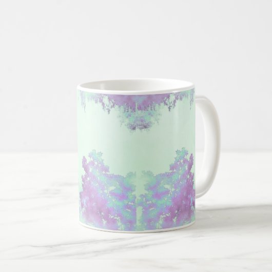 Lavender Broadleaf Mist Kaffeetasse (VorderseiteRechts)