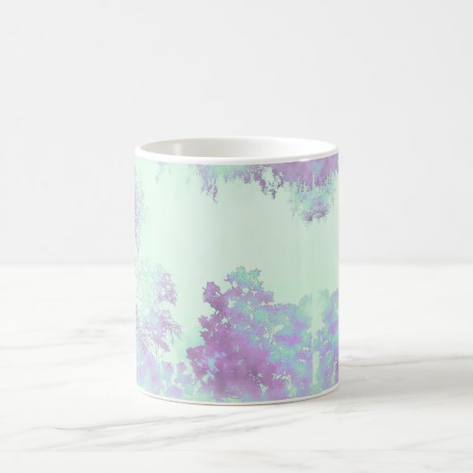 Lavender Broadleaf Mist Kaffeetasse (Mittel)