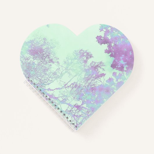 Lavender Broadleaf Mist Notizblock (Vorderseite)