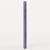 Lavender Brushed Metal Personalisiertes Skript Case-Mate iPhone Hülle (Hinten/Rechts)