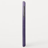 Lavender Brushed Metal Personalisiertes Skript Case-Mate iPhone Hülle (Hinten/Links)