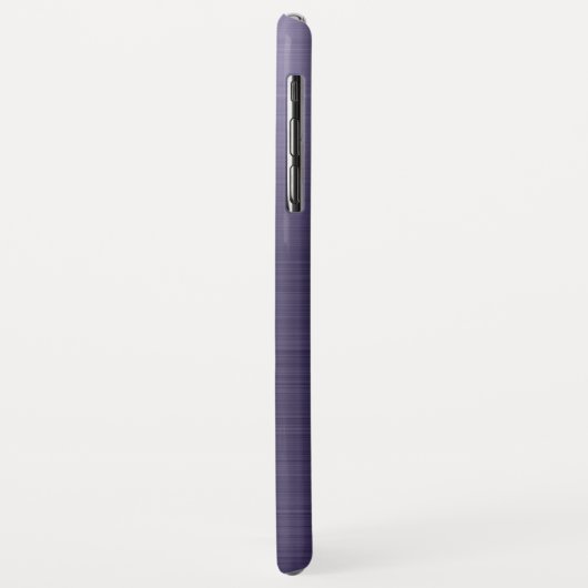 Lavender Brushed Metal Personalisiertes Skript Case-Mate iPhone Hülle (Hinten/Links)