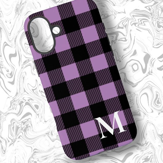 Lavender Buffalo Kariert Karo Case-Mate iPhone Hülle