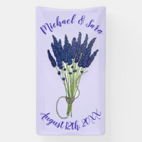 Lavender Bunch Garden Party Wedding Brautparty