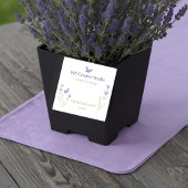 Lavender Business Branding Hang Tag Geschenkanhänger