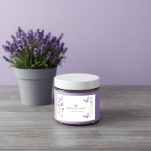 Lavender Business Branding Lebensmitteletikett