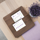 Lavender Business Branding Treuekarte