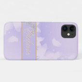 Lavender Butterflies Case-Mate iPhone Hülle (Rückseite (Horizontal))