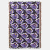 Lavender Calla Lily Decke (Vorderseite Vertikal)