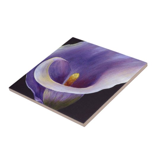 Lavender Calla Lily Fliese (Seite)